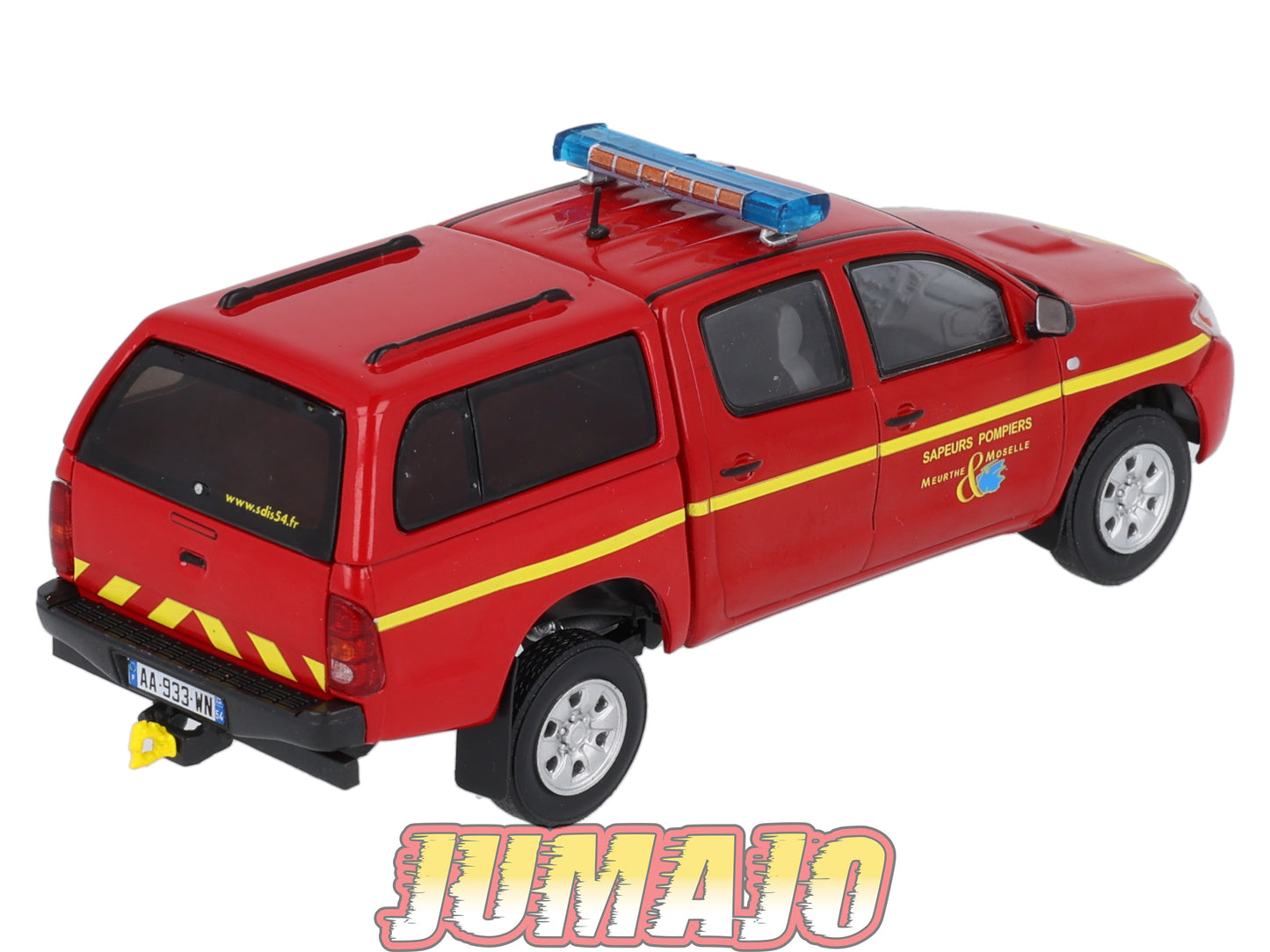 CPL32 Véhicules Légers Sapeurs Pompiers 1/43 Hachette TOYOTA Hilux VLHR Meurthe & Moselle