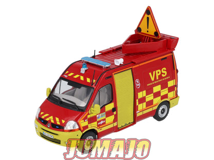 CPL33 Véhicules Légers Sapeurs Pompiers 1/43 Hachette RENAULT Master II VPS Lanéry