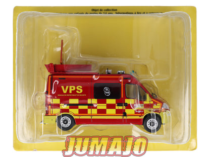 CPL33 Véhicules Légers Sapeurs Pompiers 1/43 Hachette RENAULT Master II VPS Lanéry