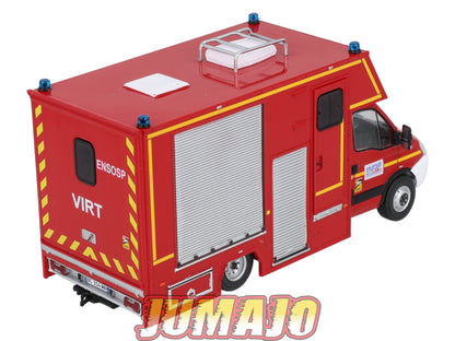 CPL34 Véhicules Légers Sapeurs Pompiers 1/43 Hachette IVECO Daily 65C18