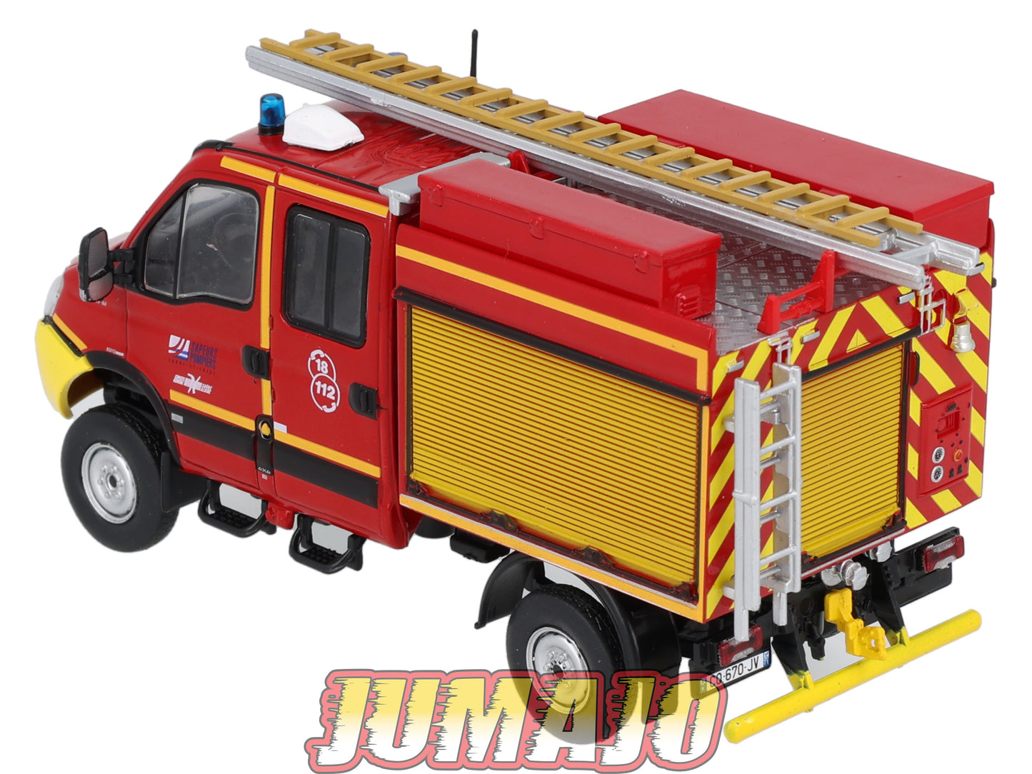 CPL36 Véhicules Légers Sapeurs Pompiers 1/43 Hachette IVECO Daily 55S17