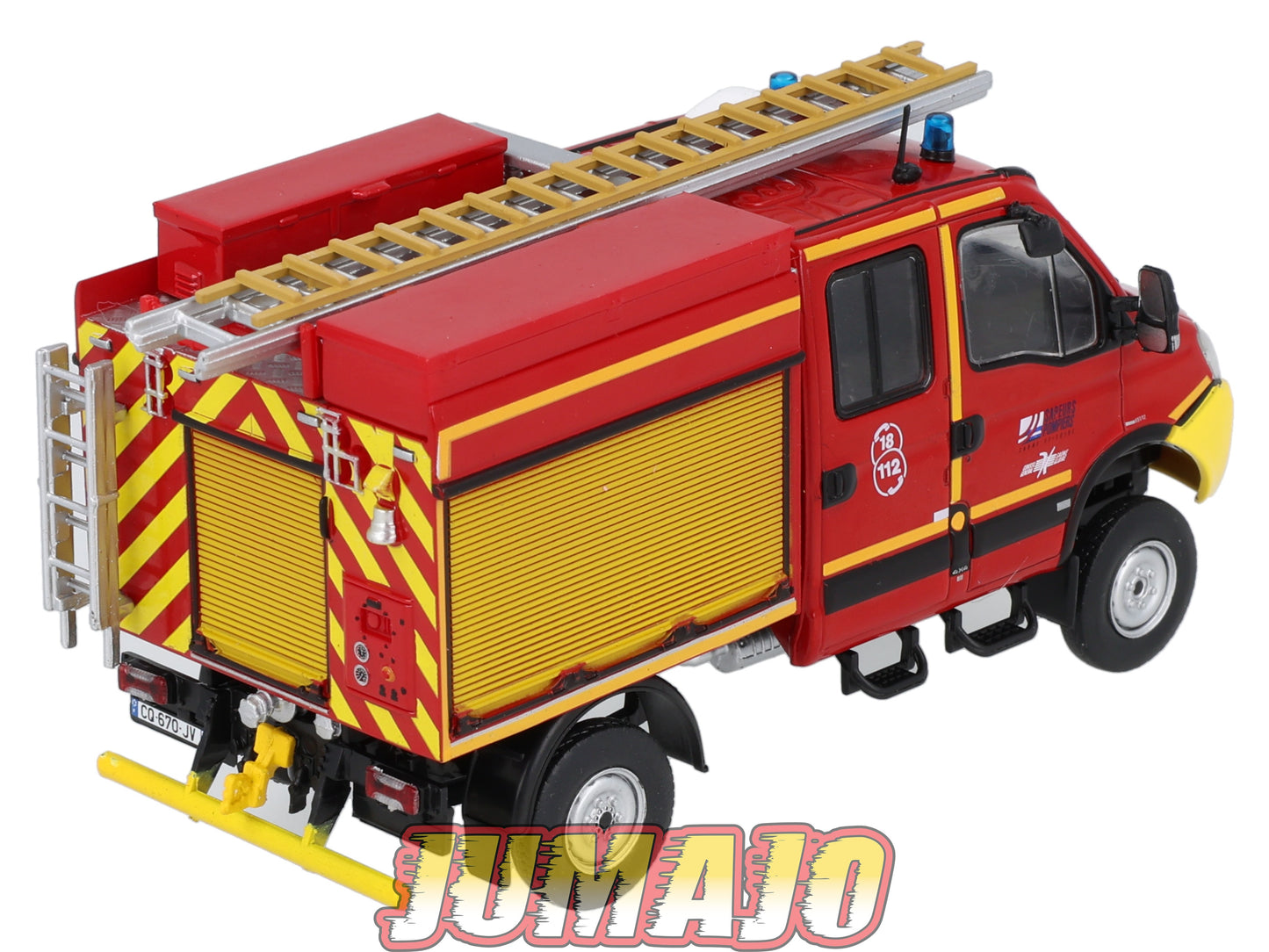 CPL36 Véhicules Légers Sapeurs Pompiers 1/43 Hachette IVECO Daily 55S17