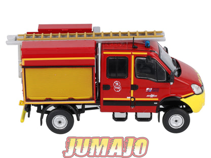 CPL36 Véhicules Légers Sapeurs Pompiers 1/43 Hachette IVECO Daily 55S17