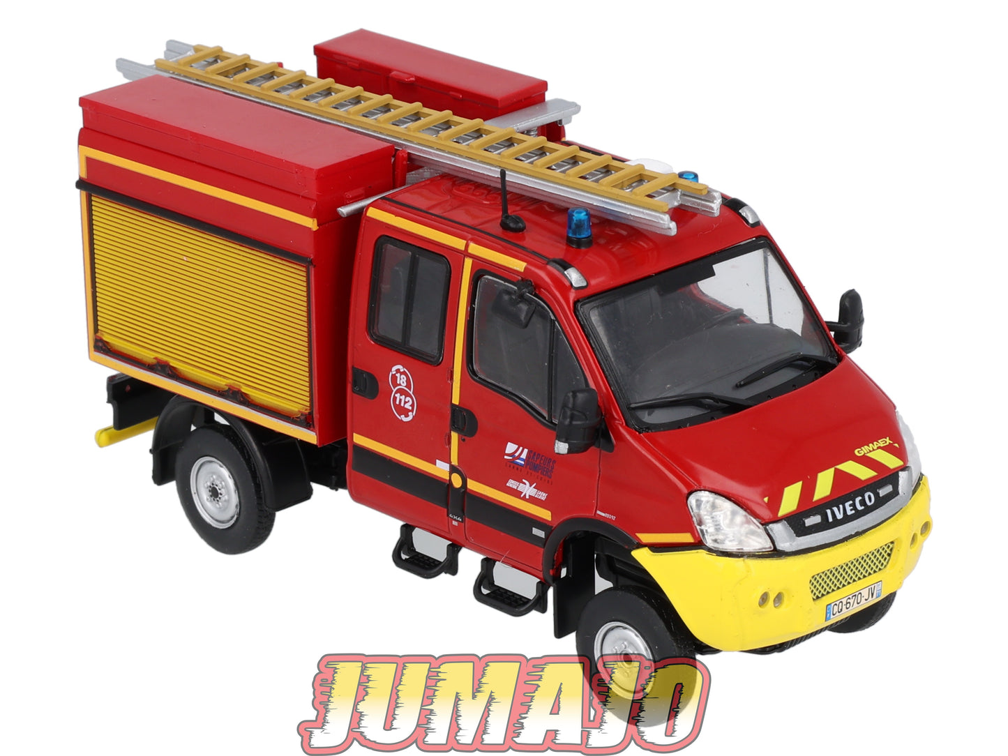 CPL36 Véhicules Légers Sapeurs Pompiers 1/43 Hachette IVECO Daily 55S17