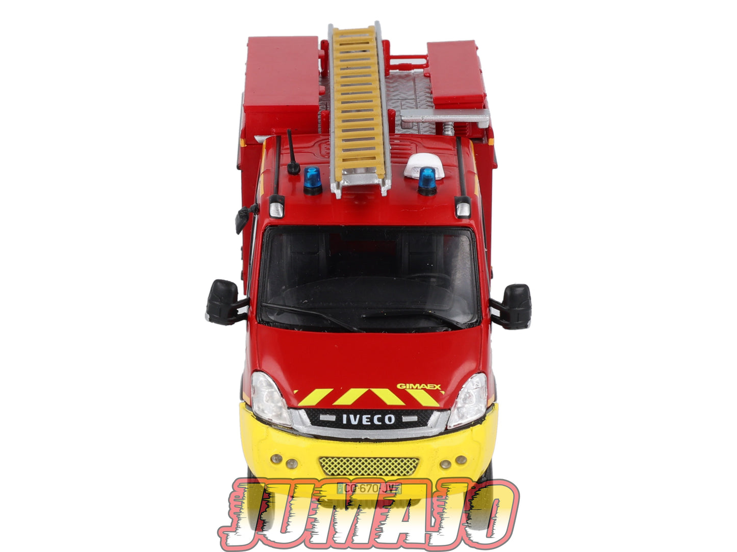 CPL36 Véhicules Légers Sapeurs Pompiers 1/43 Hachette IVECO Daily 55S17