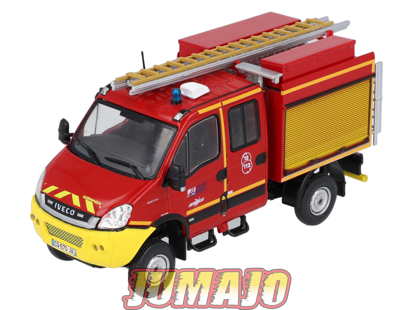 CPL36 Véhicules Légers Sapeurs Pompiers 1/43 Hachette IVECO Daily 55S17