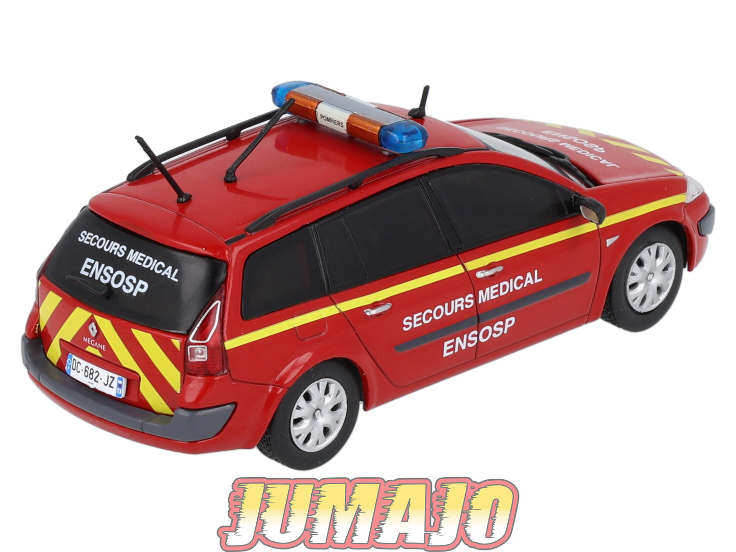 CPL38 Véhicules Légers Sapeurs Pompiers 1/43 Hachette IXO RENAULT Megane break