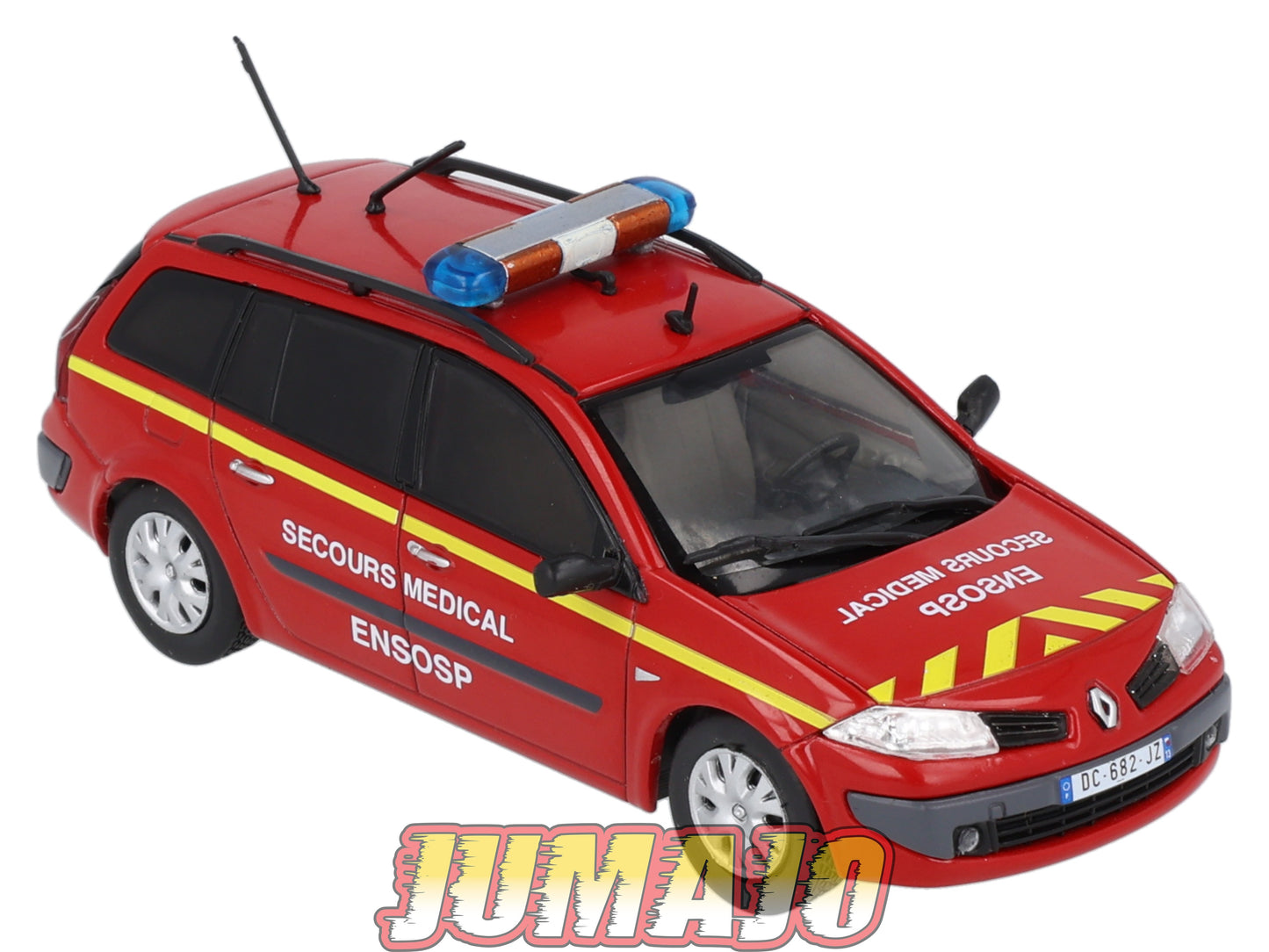 CPL38 Véhicules Légers Sapeurs Pompiers 1/43 Hachette IXO RENAULT Megane break