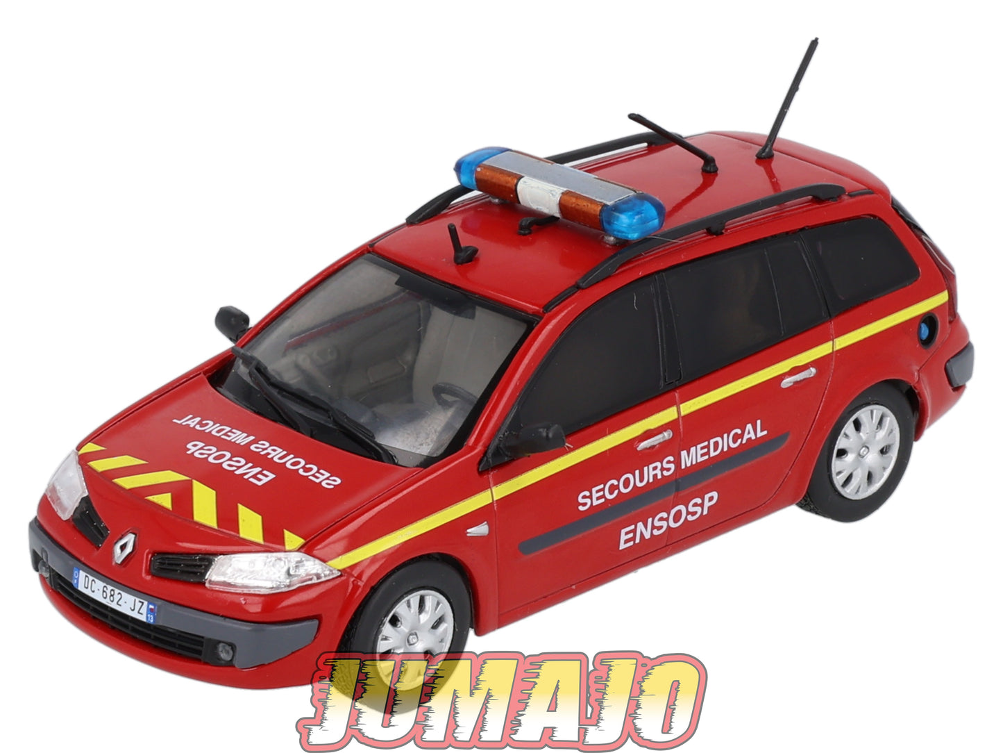 CPL38 Véhicules Légers Sapeurs Pompiers 1/43 Hachette IXO RENAULT Megane break