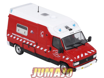 CPL40 Véhicules Légers Sapeurs Pompiers 1/43 Hachette PEUGEOT J5 Maxum VSAB