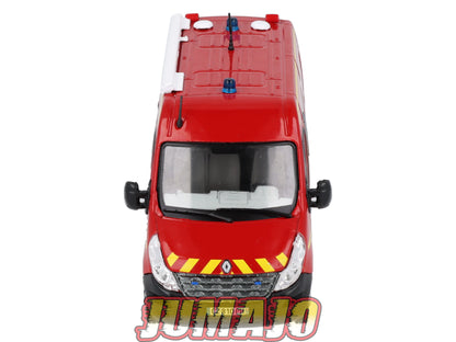 CPL43 Véhicules Légers Sapeurs Pompiers 1/43 Hachette RENAULT Master III VTP