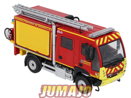 CPL46 Véhicules Légers Sapeurs Pompiers 1/43 Hachette AEBI MT750 VPI Gallin