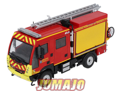 CPL46 Véhicules Légers Sapeurs Pompiers 1/43 Hachette AEBI MT750 VPI Gallin