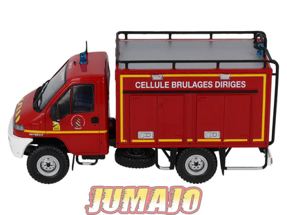 CPL51 Véhicules Légers Pompiers 1/43 Hachette IXO SCAM 4x4 SMT55 VABD VIDON