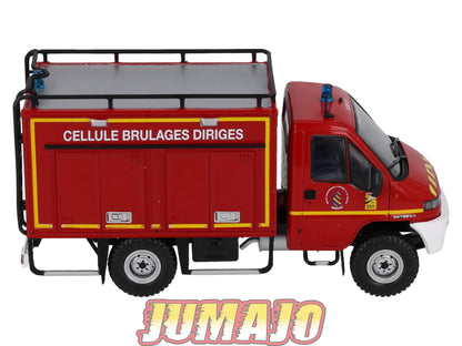 CPL51 Véhicules Légers Pompiers 1/43 Hachette IXO SCAM 4x4 SMT55 VABD VIDON
