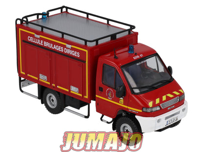 CPL51 Véhicules Légers Pompiers 1/43 Hachette IXO SCAM 4x4 SMT55 VABD VIDON