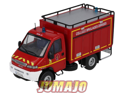 CPL51 Véhicules Légers Pompiers 1/43 Hachette IXO SCAM 4x4 SMT55 VABD VIDON