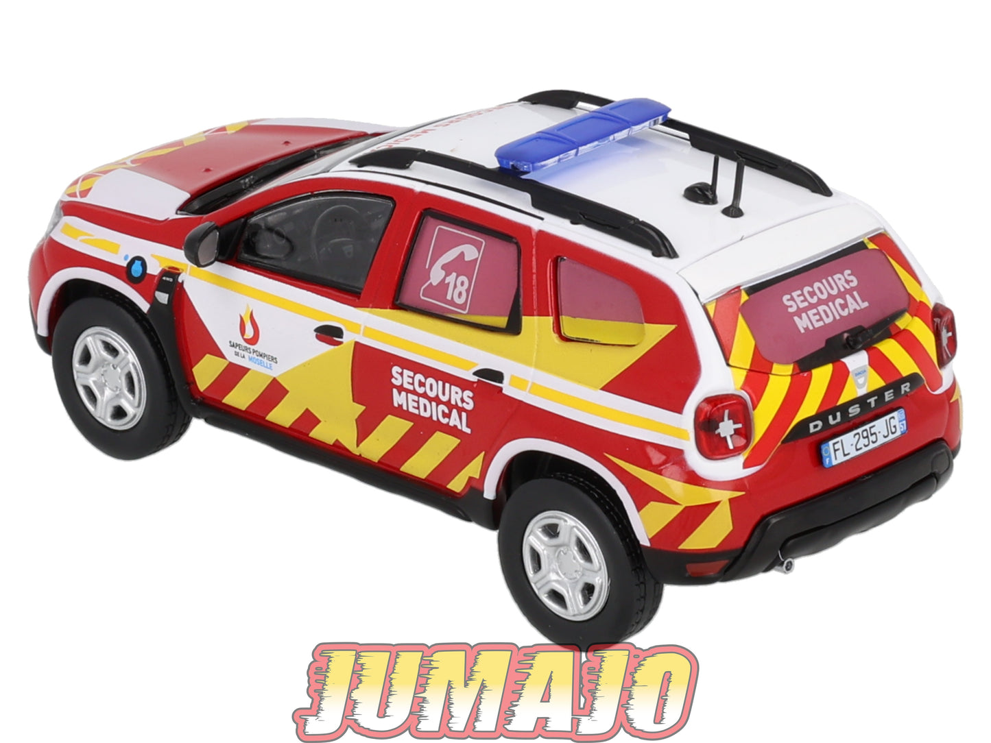 CPL55 Véhicules Légers Pompiers 1/43 Hachette IXO Dacia Duster Secours Medical