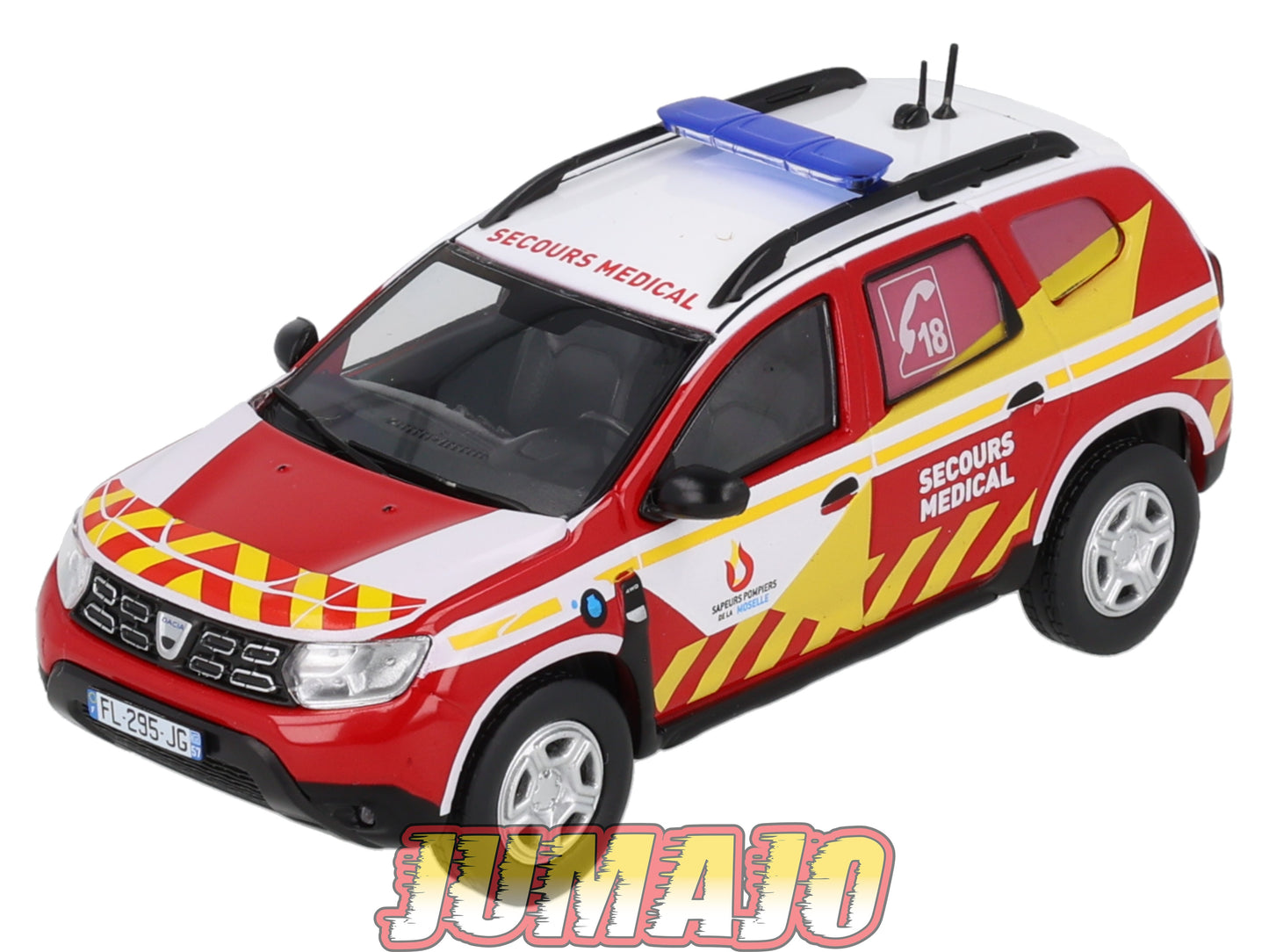 CPL55 Véhicules Légers Pompiers 1/43 Hachette IXO Dacia Duster Secours Medical