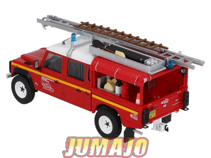 CPL57 Véhicules Légers Pompiers 1/43 Hachette IXO Land Rover 130 VTU Galin