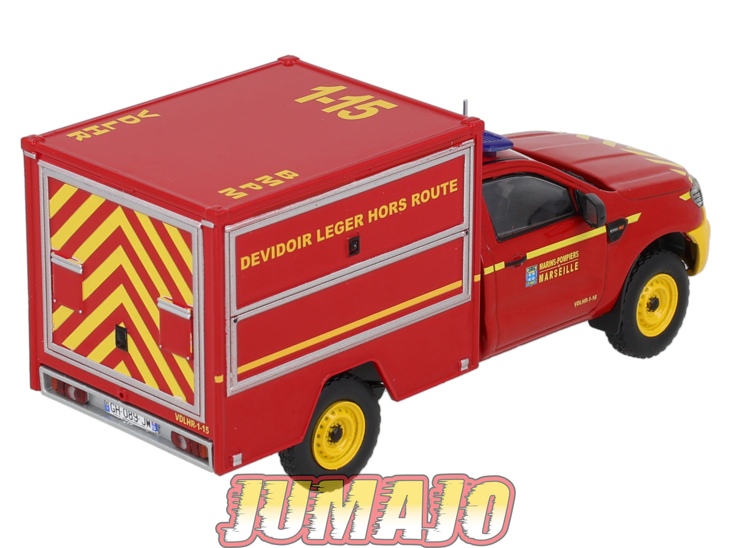 CPL58 Véhicules Légers Pompiers 1/43 Hachette IXO Ford Ranger VDLHR SPAC