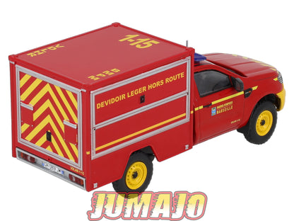 CPL58 Véhicules Légers Pompiers 1/43 Hachette IXO Ford Ranger VDLHR SPAC