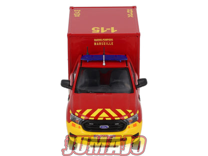 CPL58 Véhicules Légers Pompiers 1/43 Hachette IXO Ford Ranger VDLHR SPAC