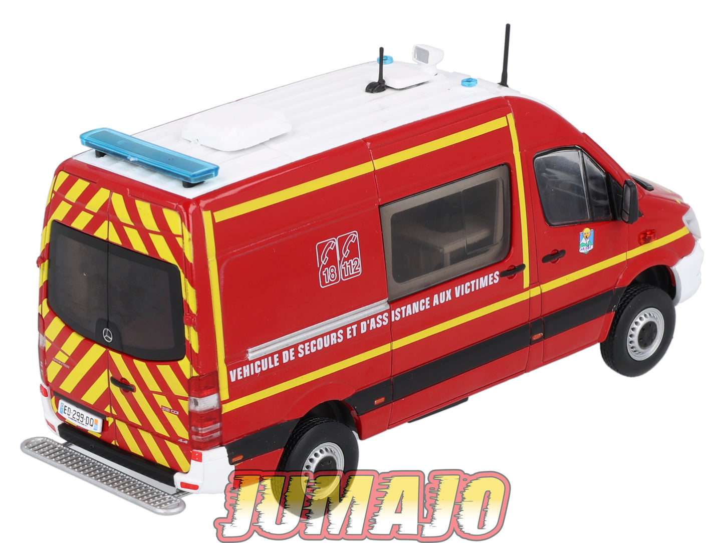 CPL5 Véhicules Légers Sapeurs Pompiers 1/43 Hachette IXO MERCEDES-Benz Sprinter