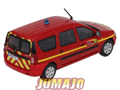 CPL60 Véhicules Légers Pompiers 1/43 Hachette IXO Dacia Logan MCV VL