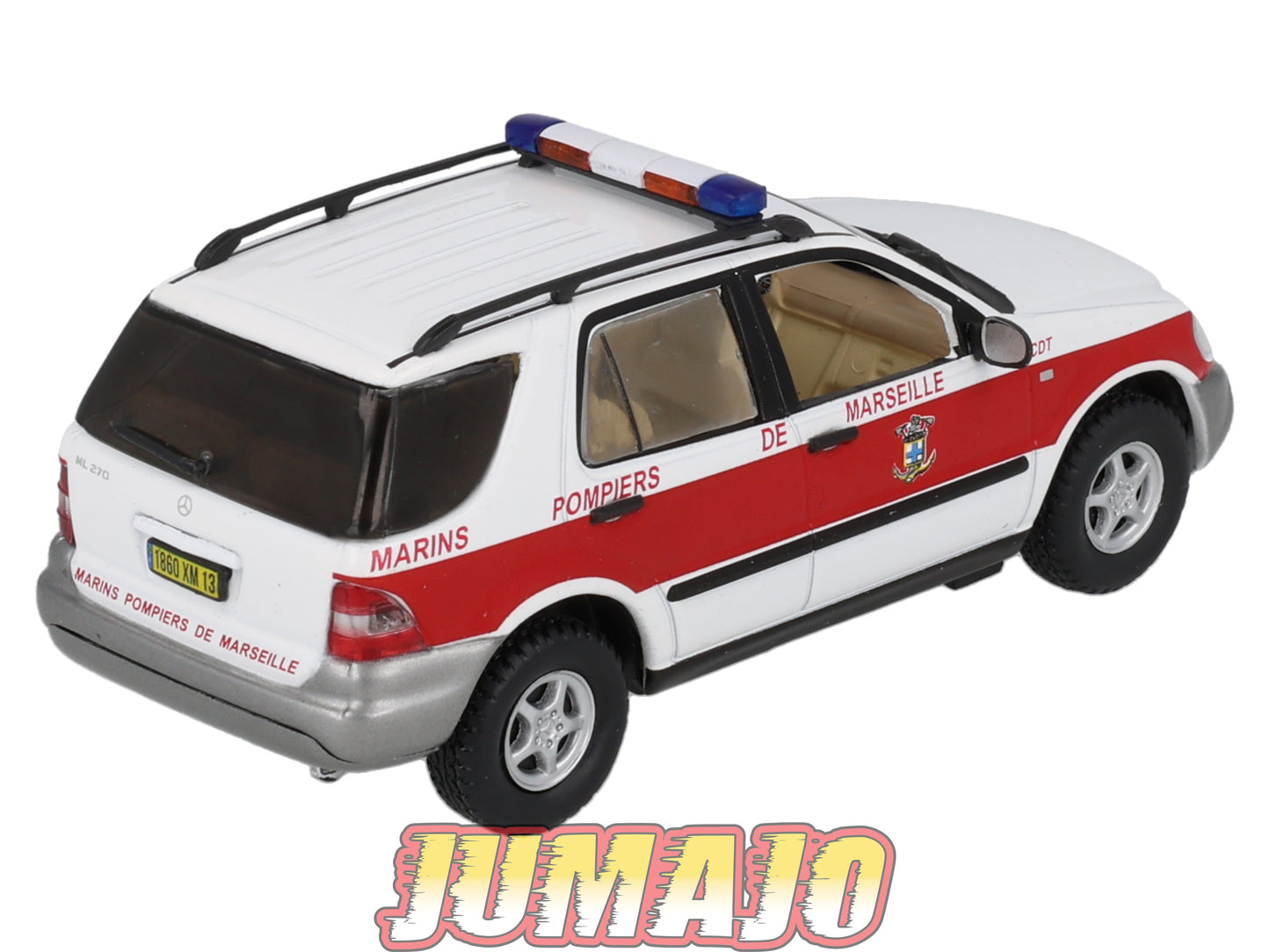 CPL61 Véhicules Légers Pompiers 1/43 Hachette IXO Mercedes Benz ML VL BMPM