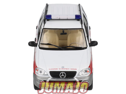CPL61 Véhicules Légers Pompiers 1/43 Hachette IXO Mercedes Benz ML VL BMPM