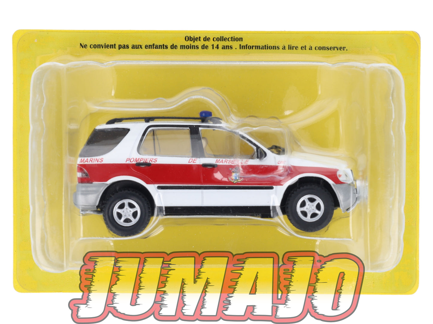 CPL61 Véhicules Légers Pompiers 1/43 Hachette IXO Mercedes Benz ML VL BMPM
