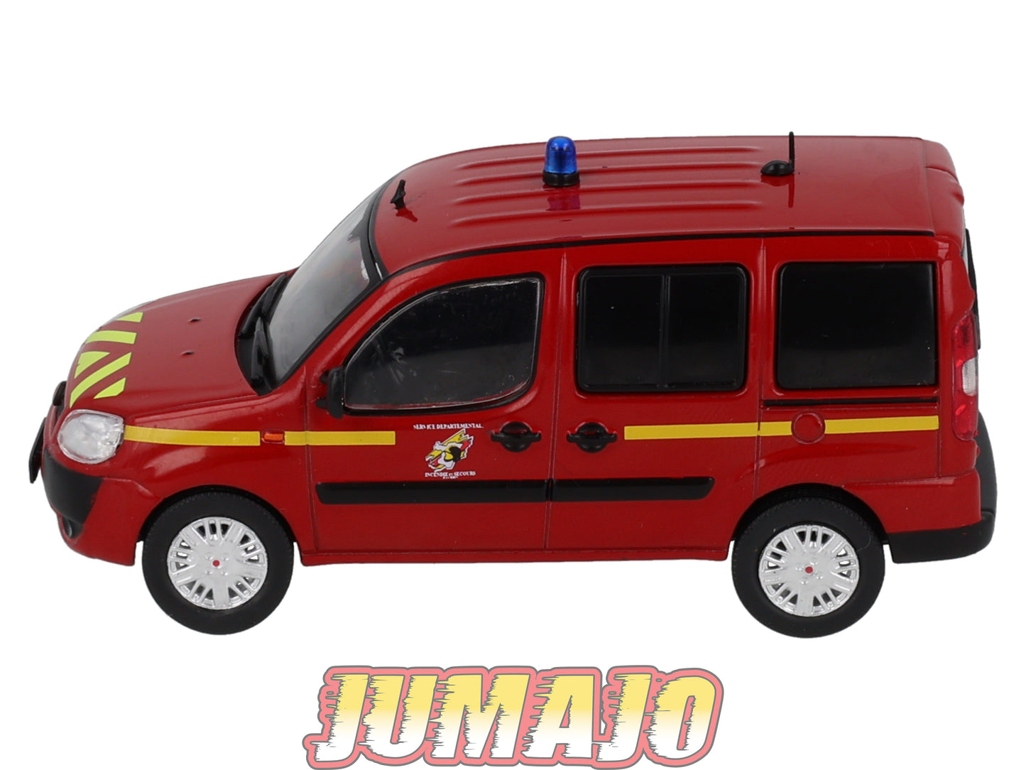 CPL62 Véhicules Légers Sapeurs Pompiers 1/43 Hachette IXO Fiat Doblo VLCDG Bas-Rhin