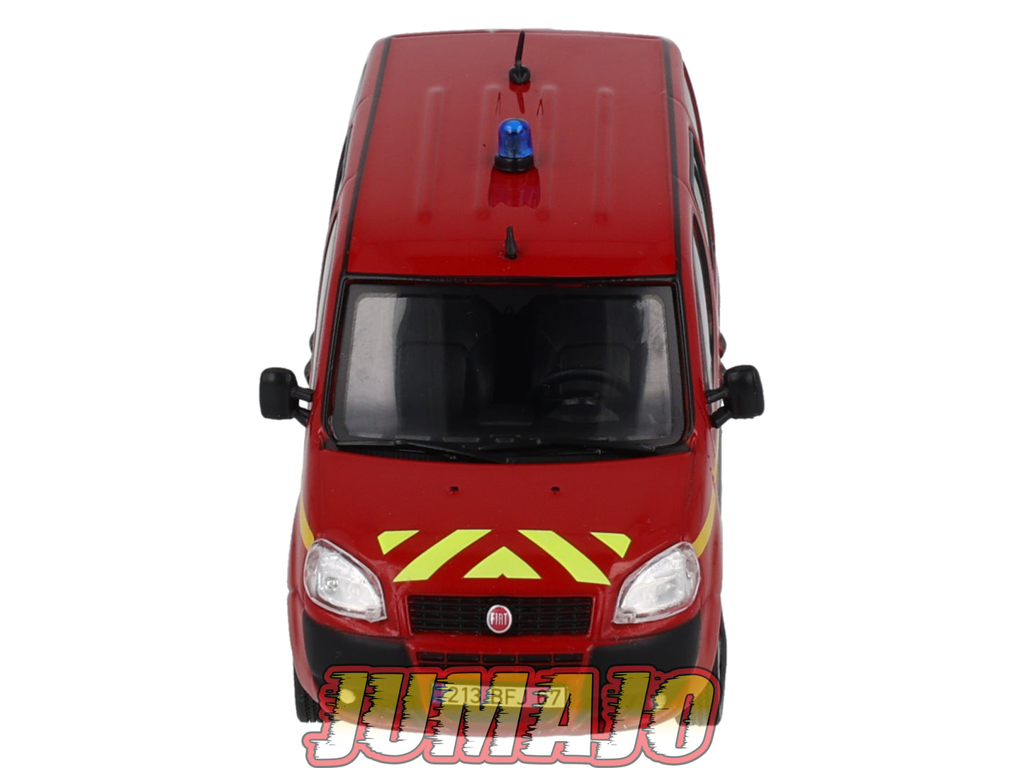 CPL62 Véhicules Légers Sapeurs Pompiers 1/43 Hachette IXO Fiat Doblo VLCDG Bas-Rhin