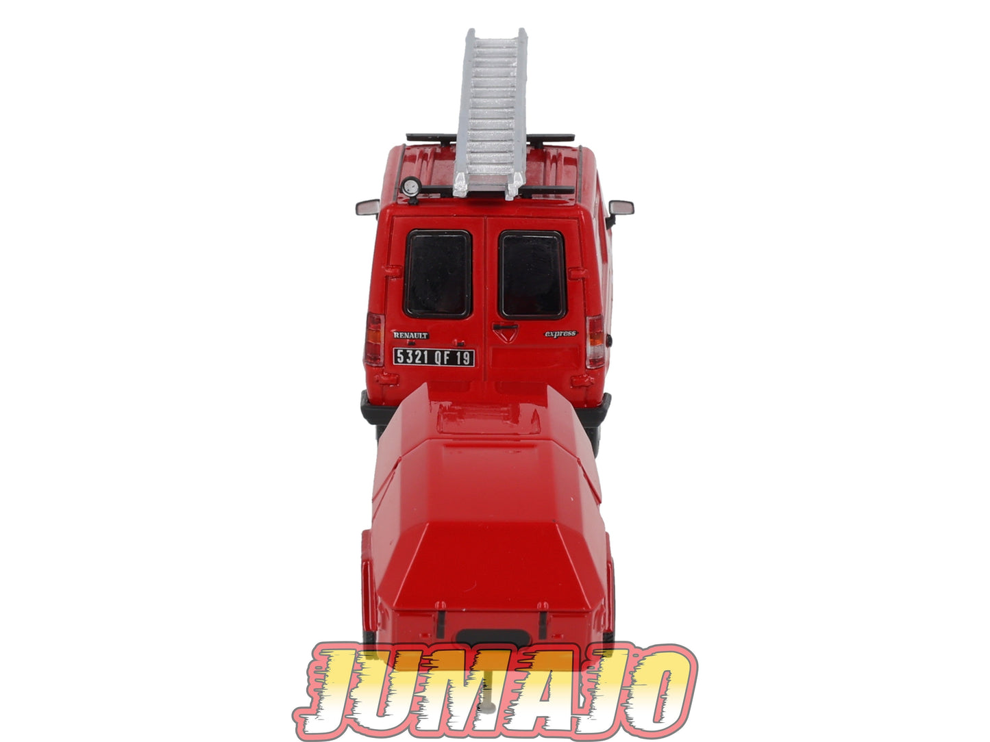 CPL63 Véhicules Légers Pompiers 1/43 Hachette IXO Renault Express + motopompe Corrèze