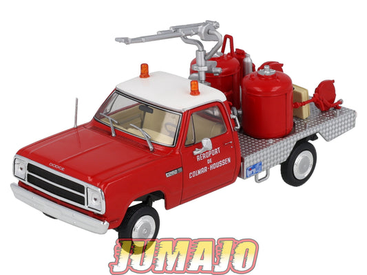 CPL64 Véhicules Légers Sapeurs Pompiers 1/43 Hachette IXO Dodge W200 VIMP Biro Aéroport