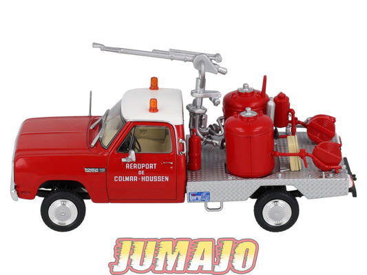 CPL64 Véhicules Légers Sapeurs Pompiers 1/43 Hachette IXO Dodge W200 VIMP Biro Aéroport
