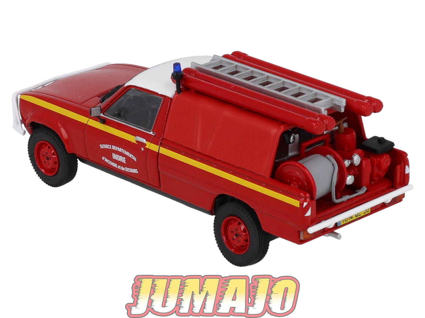 CPL67 Véhicules Légers Sapeurs Pompiers 1/43 Hachette IXO Peugeot 504 Pick-up Dangel CCFL Picot