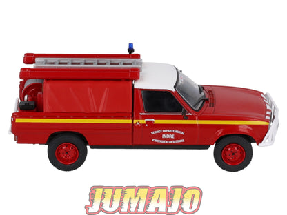 CPL67 Véhicules Légers Sapeurs Pompiers 1/43 Hachette IXO Peugeot 504 Pick-up Dangel CCFL Picot