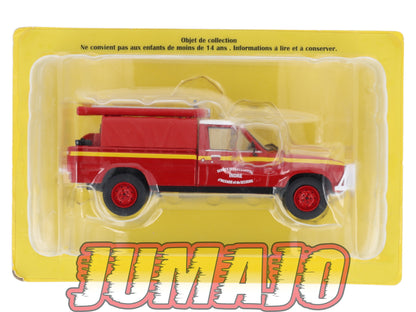 CPL67 Véhicules Légers Sapeurs Pompiers 1/43 Hachette IXO Peugeot 504 Pick-up Dangel CCFL Picot