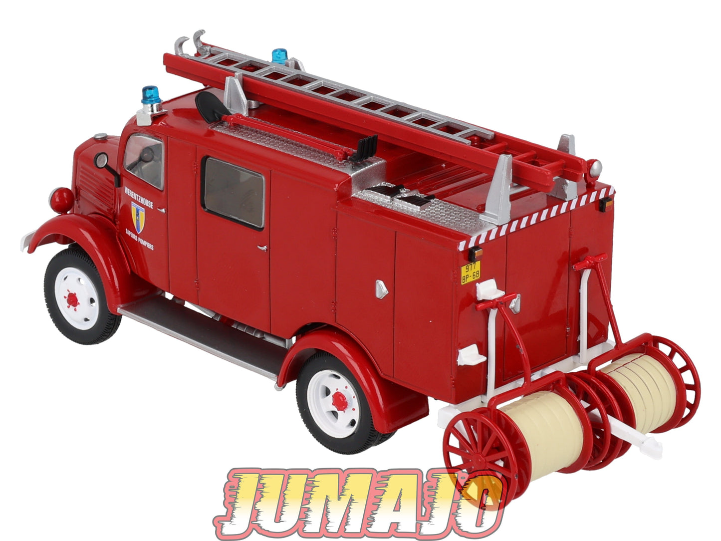 CPL68 Véhicules Légers Pompiers 1/43 Hachette IXO Mercedes-Benz L 1500 LF 8 Haut-Rhin