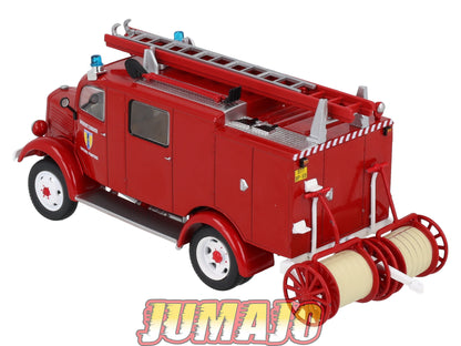 CPL68 Véhicules Légers Pompiers 1/43 Hachette IXO Mercedes-Benz L 1500 LF 8 Haut-Rhin