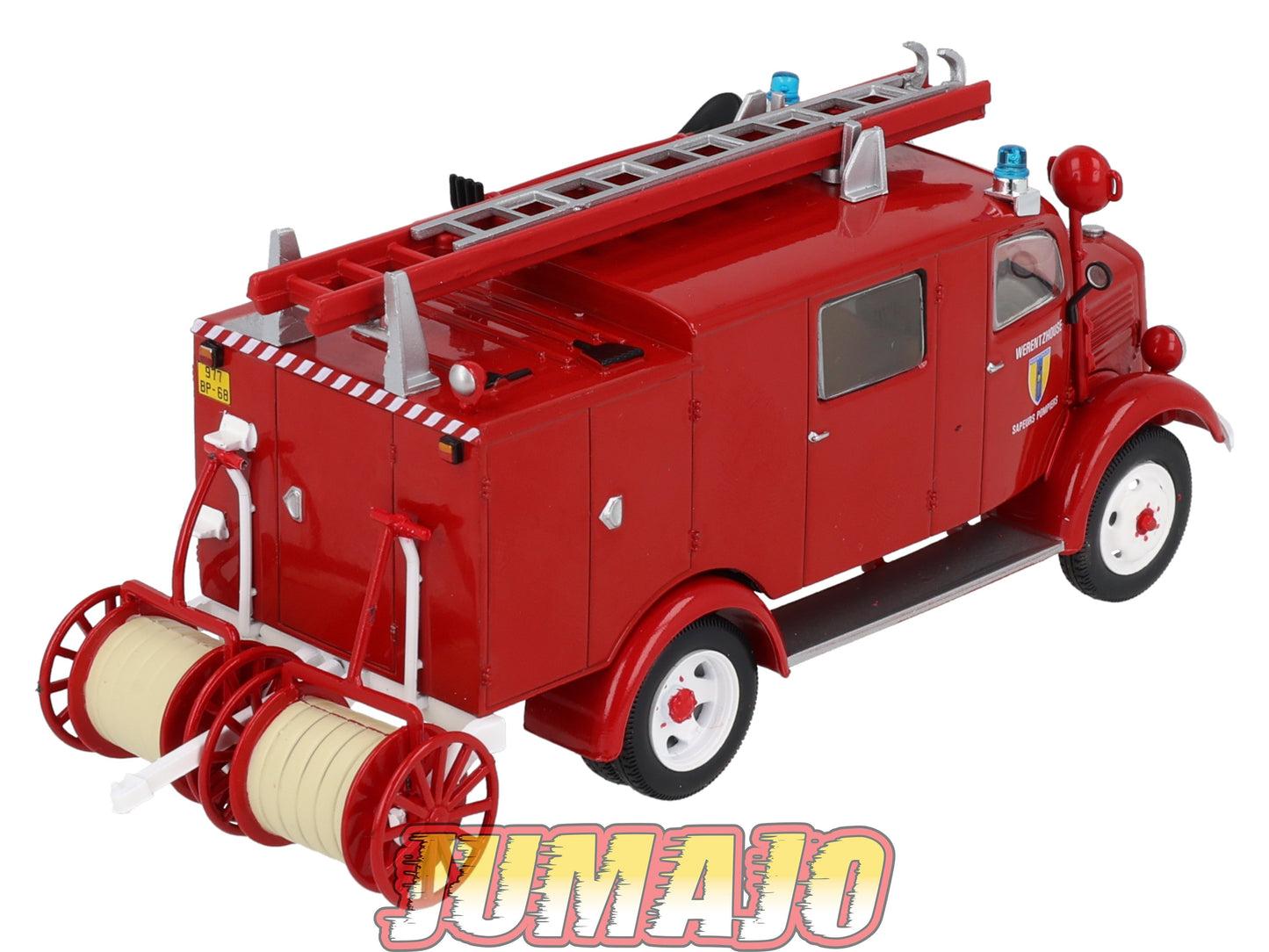 CPL68 Véhicules Légers Pompiers 1/43 Hachette IXO Mercedes-Benz L 1500 LF 8 Haut-Rhin