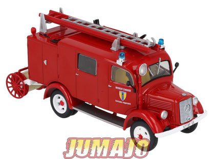CPL68 Véhicules Légers Pompiers 1/43 Hachette IXO Mercedes-Benz L 1500 LF 8 Haut-Rhin