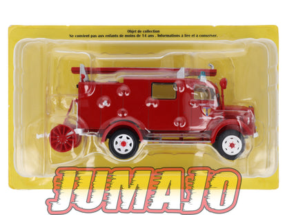 CPL68 Véhicules Légers Pompiers 1/43 Hachette IXO Mercedes-Benz L 1500 LF 8 Haut-Rhin