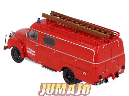CPL69 Véhicules Légers Pompiers 1/43 Hachette IXO Opel Blitz 330 LF8 TS fourgon Metz