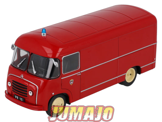 CPL73 Véhicules Légers Sapeurs Pompiers 1/43 Hachette IXO Citroën U23 Fourgon 50 HLZ PR