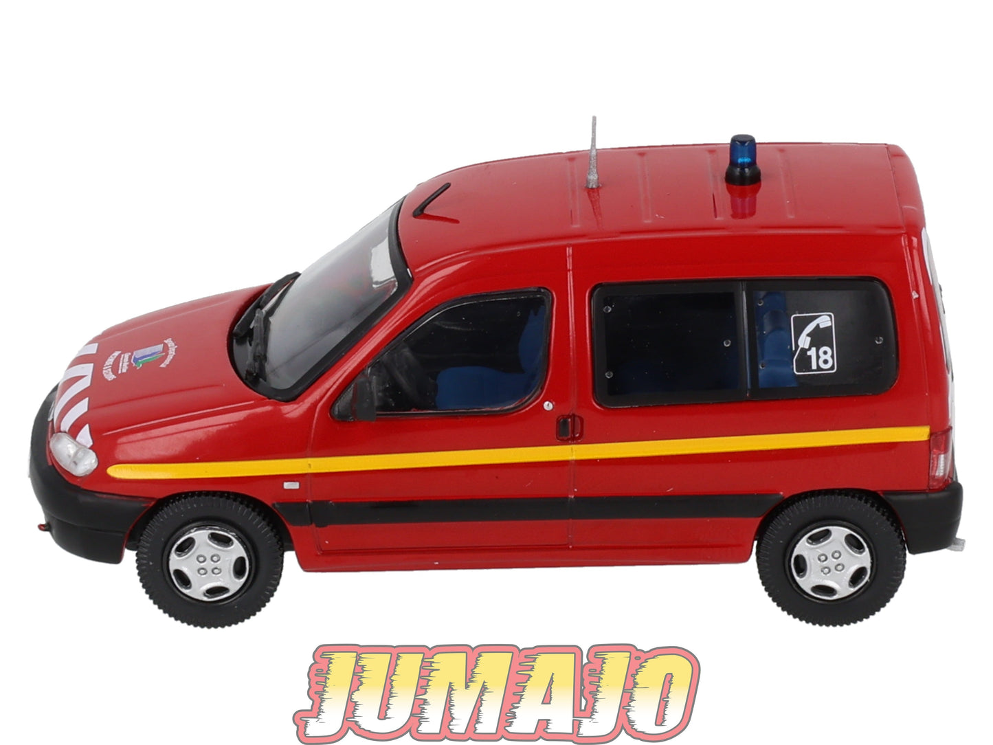 CPL74 Véhicules Légers Pompiers 1/43 Hachette IXO Peugeot Partner 1999 SDIS