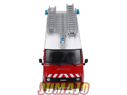 CPL75 Véhicules Légers Sapeurs Pompiers 1/43 Hachette IXO Iveco Daily 40-8 VTU 1989 SDIS