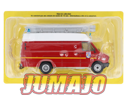 CPL75 Véhicules Légers Sapeurs Pompiers 1/43 Hachette IXO Iveco Daily 40-8 VTU 1989 SDIS